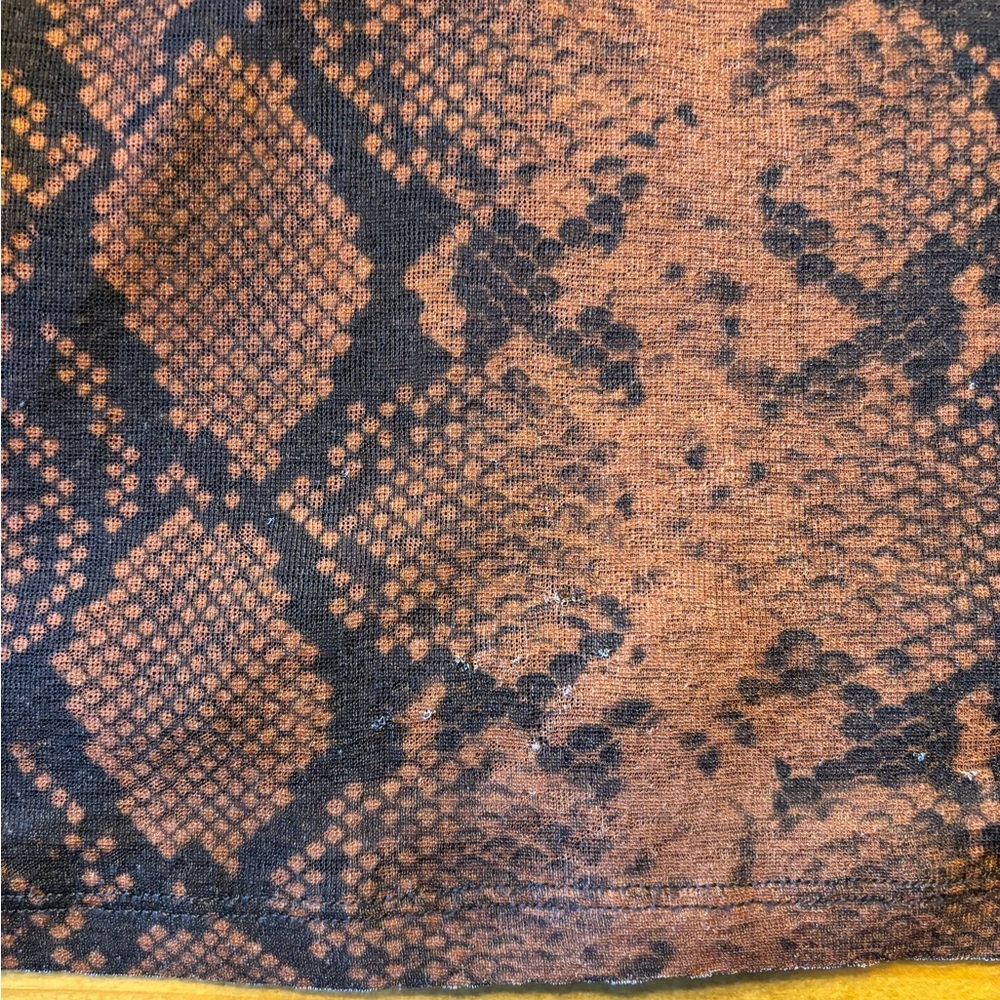 Snakeskin Print Topshop Bodycon dress - Picture 5 of 5